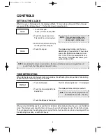 Preview for 9 page of Daewoo KOG-180A0S Operating Instructions Manual