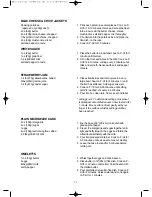 Preview for 30 page of Daewoo KOG-3000SL Operating Instructions & Cook Book