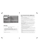 Preview for 3 page of Daewoo KOG-366T Operating Instructions Manual