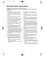 Preview for 4 page of Daewoo KOG-3705 Operating Instructions Manual