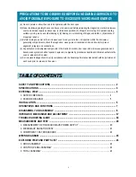 Preview for 2 page of Daewoo KOG-37050P Service Manual