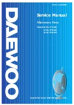 Daewoo KOG-370A0S Service Manual preview