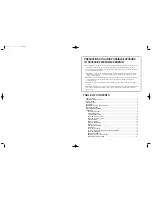 Preview for 2 page of Daewoo KOG-371G Operating Instructions Manual