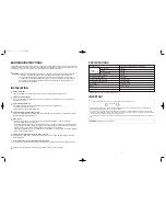 Preview for 3 page of Daewoo KOG-371G Operating Instructions Manual