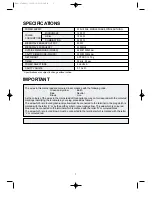 Preview for 4 page of Daewoo KOG-374R Operating Instructions Manual