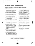 Preview for 5 page of Daewoo KOG-374R Operating Instructions Manual