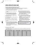 Preview for 8 page of Daewoo KOG-374R Operating Instructions Manual