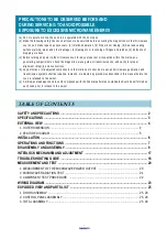 Предварительный просмотр 2 страницы Daewoo KOG-37671S Service Manual