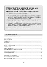 Preview for 2 page of Daewoo KOG-38052S Service Manual