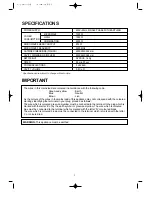 Preview for 4 page of Daewoo KOG-393R Operating Instructions Manual