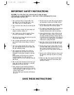 Preview for 5 page of Daewoo KOG-393R Operating Instructions Manual