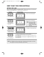 Предварительный просмотр 9 страницы Daewoo KOG-398G Operating Instructions & Cook Book