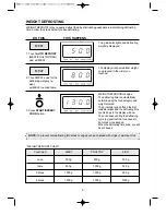 Предварительный просмотр 10 страницы Daewoo KOG-398G Operating Instructions & Cook Book