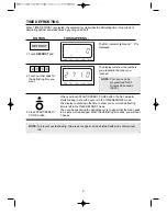 Предварительный просмотр 11 страницы Daewoo KOG-398G Operating Instructions & Cook Book