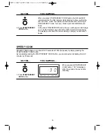 Предварительный просмотр 16 страницы Daewoo KOG-398G Operating Instructions & Cook Book