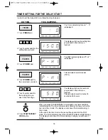 Предварительный просмотр 20 страницы Daewoo KOG-398G Operating Instructions & Cook Book