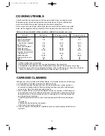 Предварительный просмотр 17 страницы Daewoo KOG-39BG Operating Instructions Manual