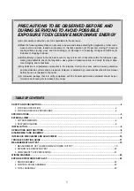 Preview for 2 page of Daewoo KOG-3Q47 Service Manual