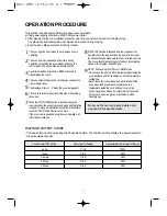 Предварительный просмотр 8 страницы Daewoo KOG-574RSL Operating Instructions Manual