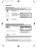 Preview for 9 page of Daewoo KOG-63GP Operating Instructions Manual