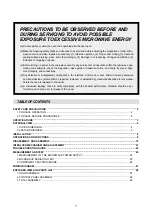 Предварительный просмотр 2 страницы Daewoo KOG-6C075S Service Manual