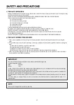 Предварительный просмотр 3 страницы Daewoo KOG-6C075S Service Manual