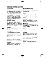 Preview for 20 page of Daewoo KOG-6C2B5S Operating Instructions & Cook Book