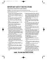 Preview for 3 page of Daewoo KOG-6L6B Operating Instructions & Cook Book