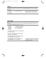 Preview for 12 page of Daewoo KOG-6L6B Operating Instructions & Cook Book