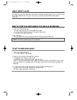 Preview for 14 page of Daewoo KOG-6L6B Operating Instructions & Cook Book