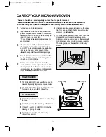 Preview for 15 page of Daewoo KOG-6L6B Operating Instructions & Cook Book