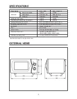 Предварительный просмотр 5 страницы Daewoo KOG-8465 Service Manual