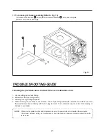 Предварительный просмотр 21 страницы Daewoo KOG-8465 Service Manual