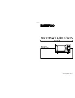 Preview for 1 page of Daewoo KOG-846T Operating Instructions Manual