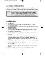 Предварительный просмотр 4 страницы Daewoo KOG-867T Operating Instructions Manual