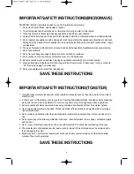 Предварительный просмотр 7 страницы Daewoo KOG-867T Operating Instructions Manual