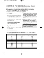 Предварительный просмотр 10 страницы Daewoo KOG-867T Operating Instructions Manual