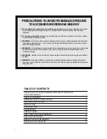 Preview for 2 page of Daewoo KOG-8755 Operating Instructions Manual