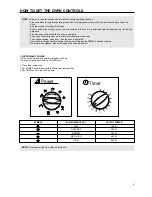 Preview for 9 page of Daewoo KOG-8755 Operating Instructions Manual