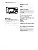 Preview for 12 page of Daewoo KOG-8755 Operating Instructions Manual