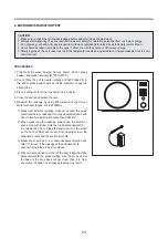 Preview for 25 page of Daewoo KOG-8A1R5P Service Manual