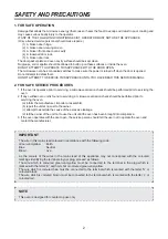 Preview for 3 page of Daewoo KOG-8B5R5S Service Manual