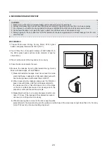 Preview for 25 page of Daewoo KOG-8B5R5S Service Manual