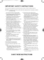 Предварительный просмотр 4 страницы Daewoo KOM-9F0CTX Operating Instructions Manual