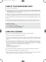 Preview for 14 page of Daewoo KOM-9M11S Operating Instructions Manual