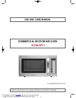 Preview for 1 page of Daewoo KOM-9P11 Use And Care Manual