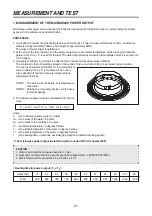 Preview for 22 page of Daewoo KOM-9P25BS Service Manual