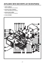 Preview for 28 page of Daewoo KOM-9P25BS Service Manual