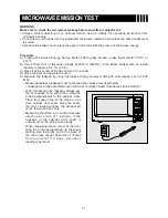 Preview for 22 page of Daewoo KOR-122M0A Service Manual