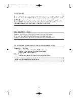 Preview for 15 page of Daewoo KOR-130A Operating Instructions Manual